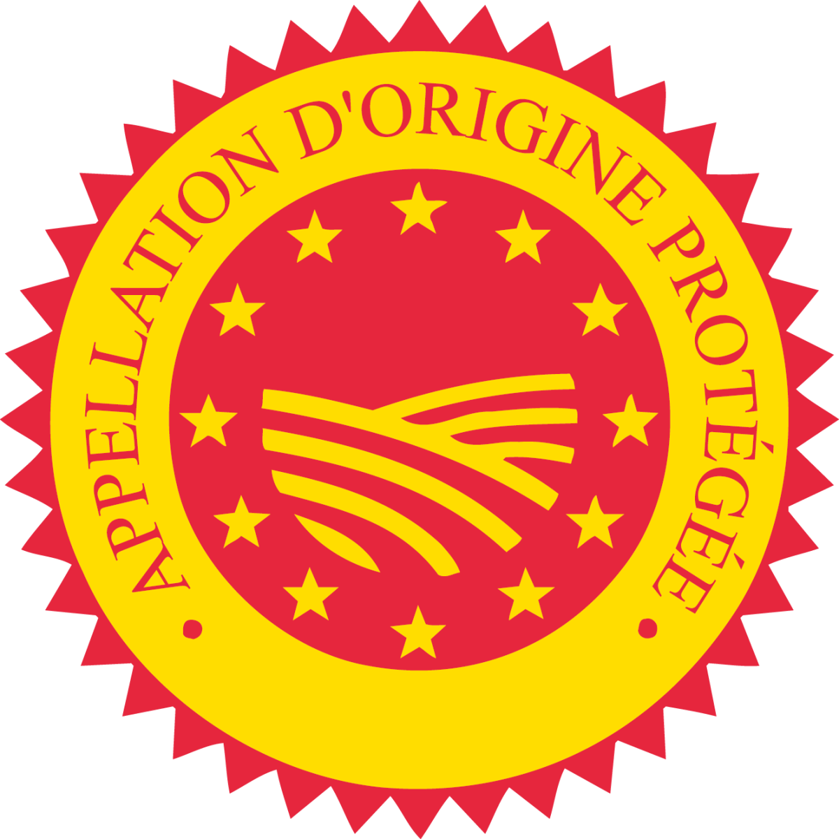 Logo AOP, apposé sur les produits labellisés