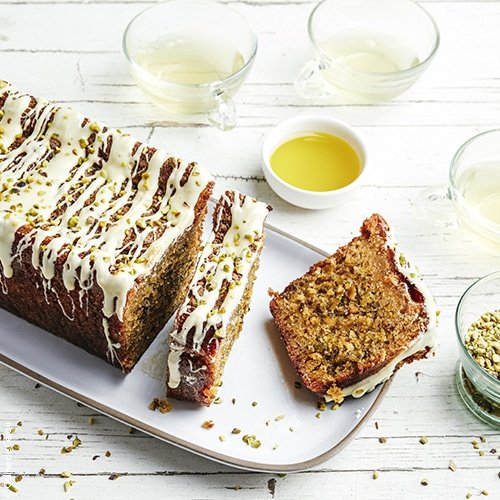 Gâteau pistache à l’huile d’olive