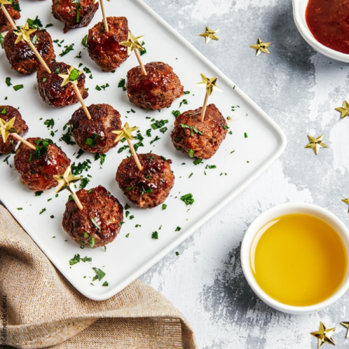 Billes de bœuf poivrées