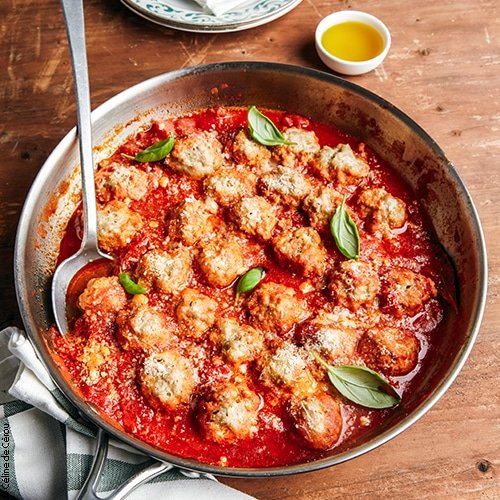 Boulettes de viande à la sauce tomate