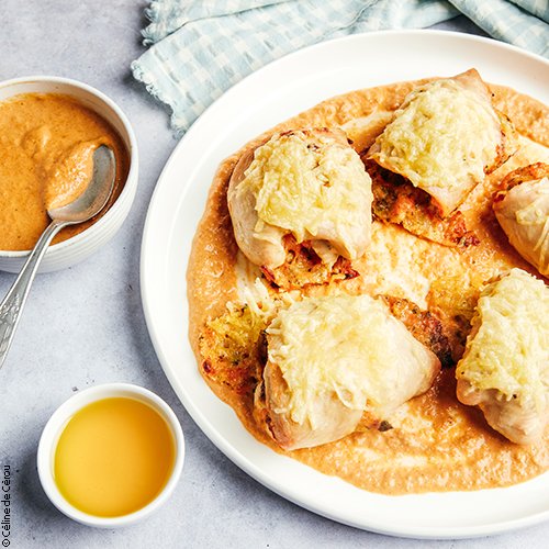 Escalopes de poulet farcies