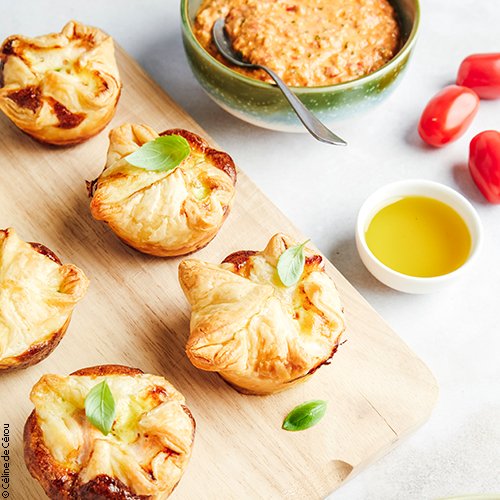 Feuilletés saumon – courgette