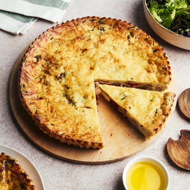 Quiche de restes sans pâte - recette anti-gaspi à l'huile d'olive