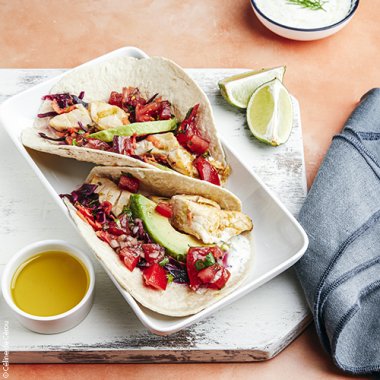 Tacos de poisson façon street-food