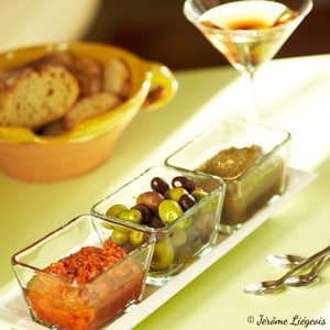 Caviar aux deux tomates