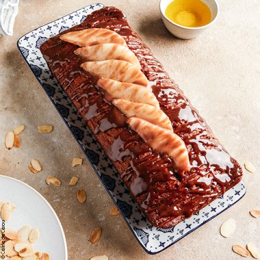 Cake au carambar et à la poire