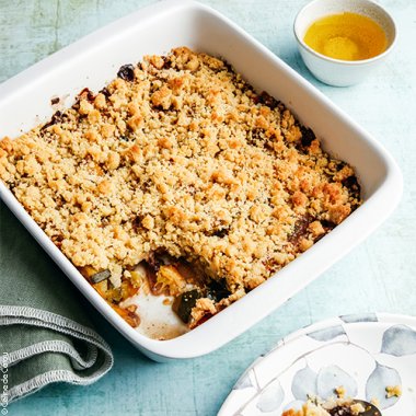 Crumble de courgettes