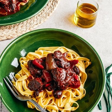Joue de boeuf à la provençale