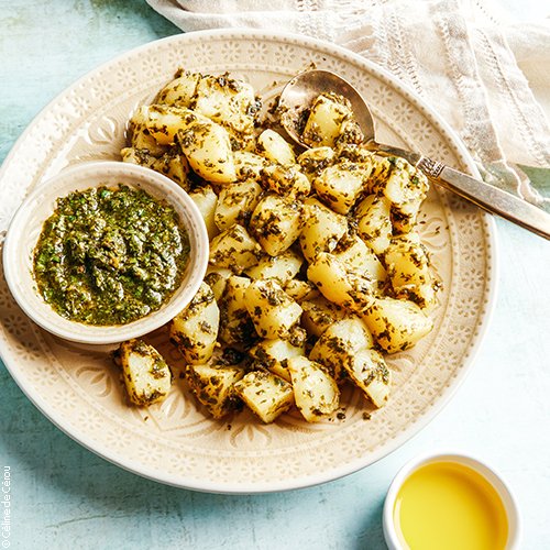 Pommes de terre à la chermoula