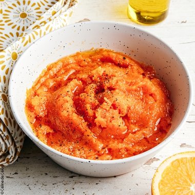 Purée de potiron à l'orange