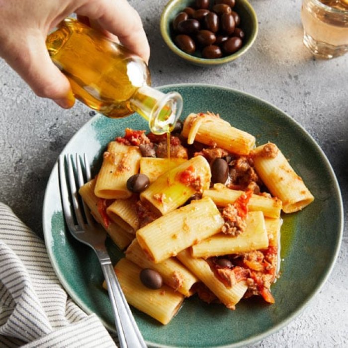 Rigattoni thon et anchois