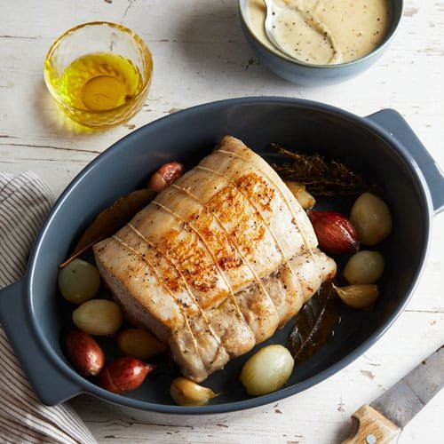 Rôti de porc en cocotte