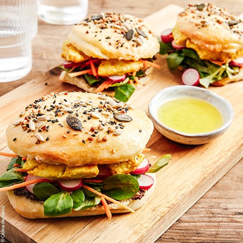 Sandwich gourmand pour l'automne