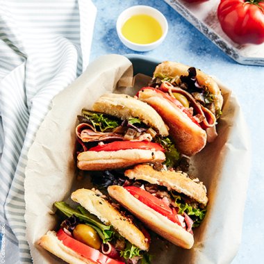 Sandwich gourmand pour l'été