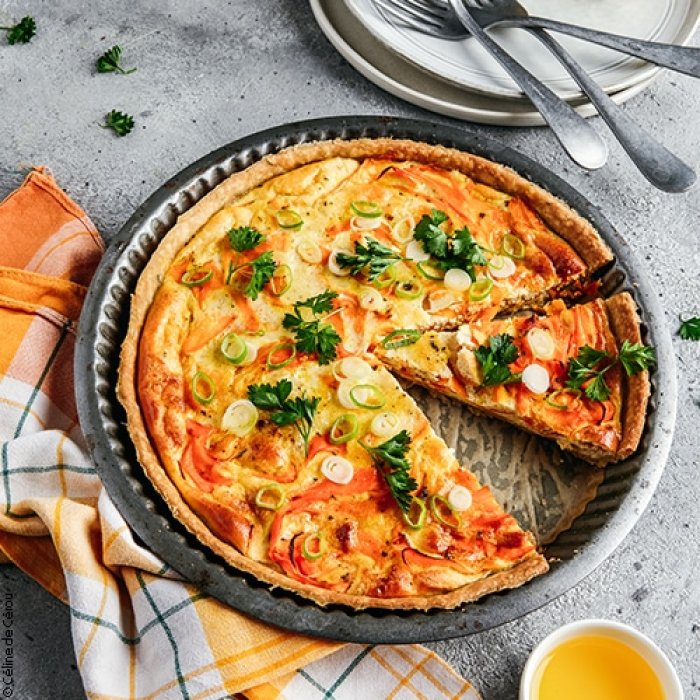 Tarte à la carotte