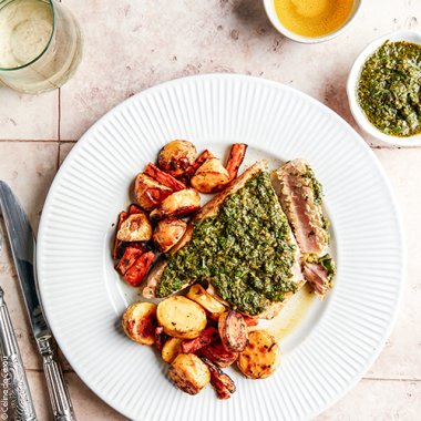 Thon à la chermoula