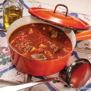 Goulash à l'huile d'olive goût intense