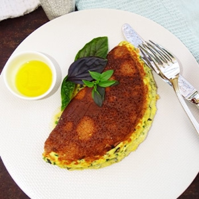 Omelette aux herbes