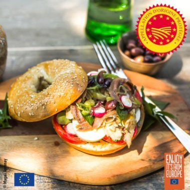 Bagel niçois à l’huile d’olive de Nice AOP