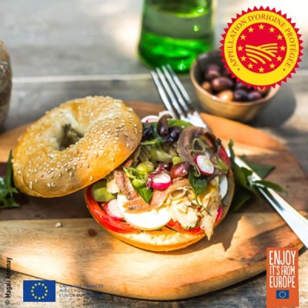 Bagel niçois à l’huile d’olive de Nice AOP