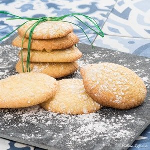 Biscuits sablés à l'huile d'olive et au citron
