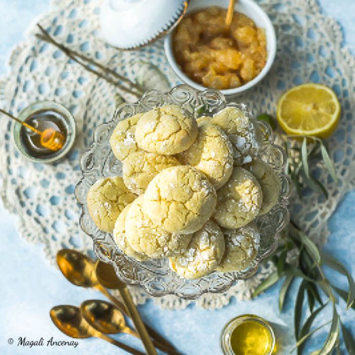 Biscuits aux agrumes et huile d'olive