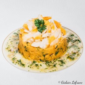 Brandade de haddock à la patate douce