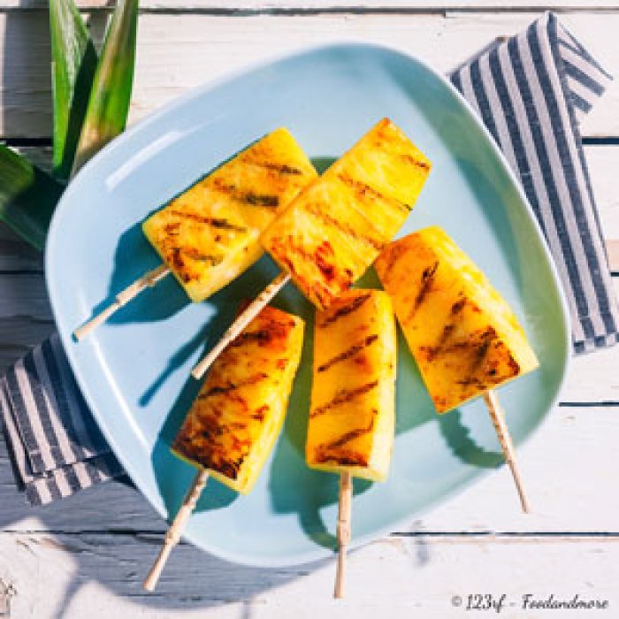 Ananas à la plancha
