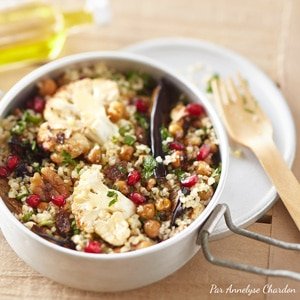 Salade de chou fleur rôti