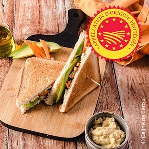 Club sandwich artichaut en toute saison - hiver