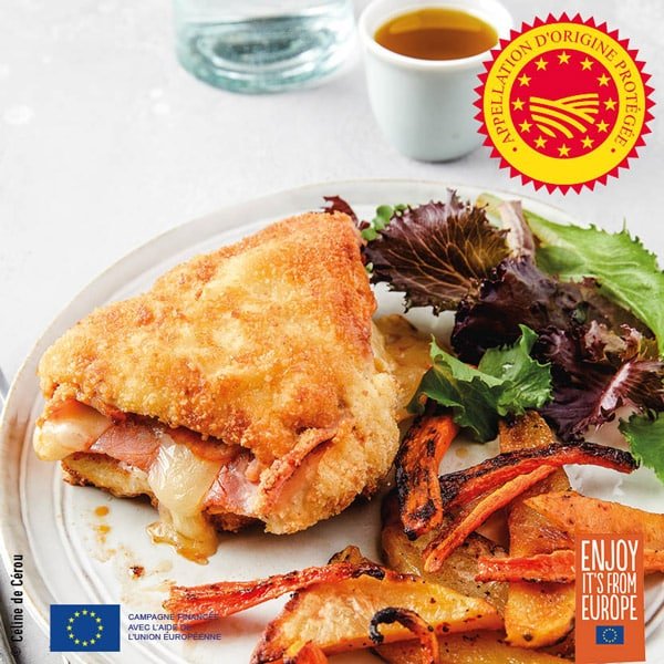 Cordon bleu maison à l'huile d'olive