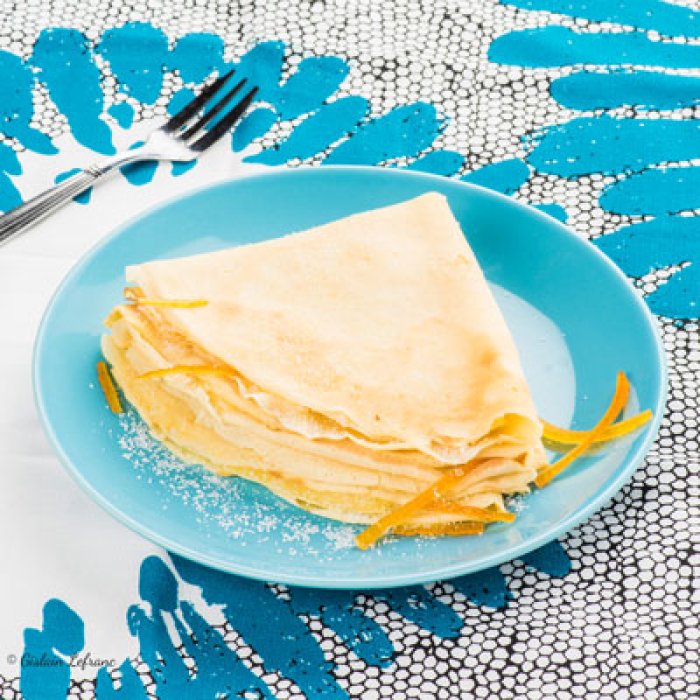 Crêpes à l'huile d'olive