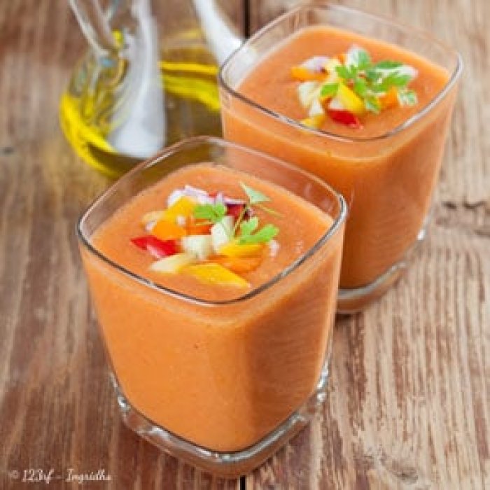 Gaspacho de tomates