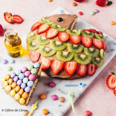 Gâteau d'anniversaire : le poisson