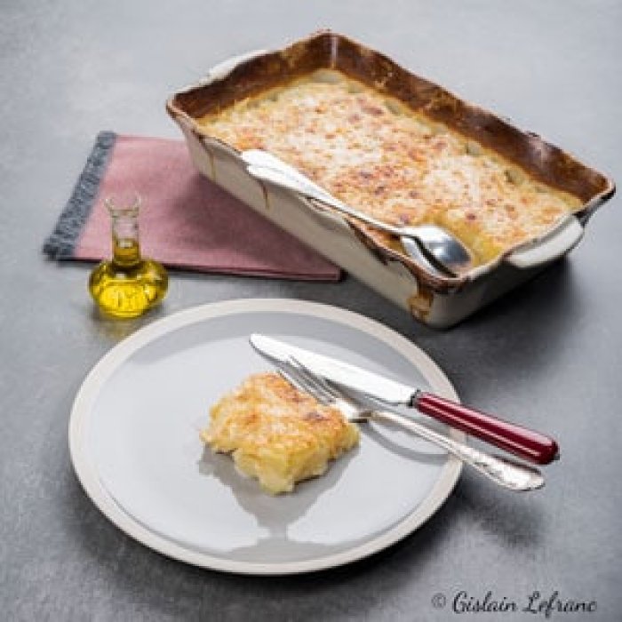 Gratin dauphinois à l'huile d'olive goût intense