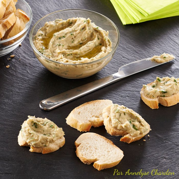 Houmous d’olives vertes et haricots blancs