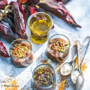 Mousse au chocolat au piment d'Espelette
