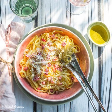 Pâtes à la carbonara
