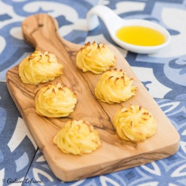 Pommes duchesse à l'huile d'olive