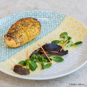 Pommes de terre à la suédoise et à l'huile d'olive