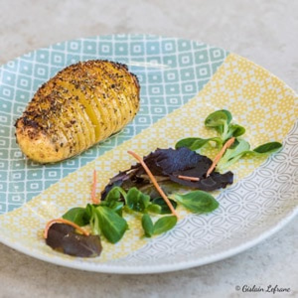Pommes de terre à la suédoise et à l'huile d'olive