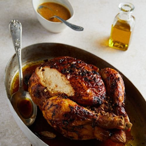 Poulet rôti aux épices