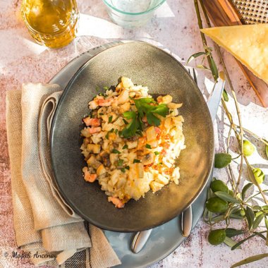 Risotto aux champignons