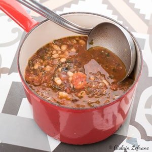 Soupe toscane à l'huile d'olive