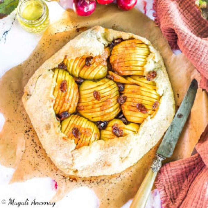 Tarte rustique aux pommes