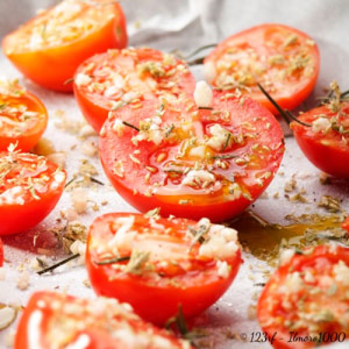 Tomates cerises à la provençale