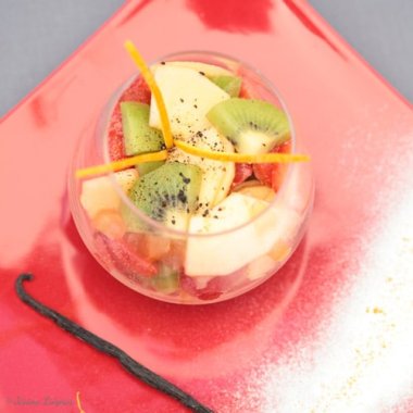 Salade de fruits à l'huile d'olive goût subtil