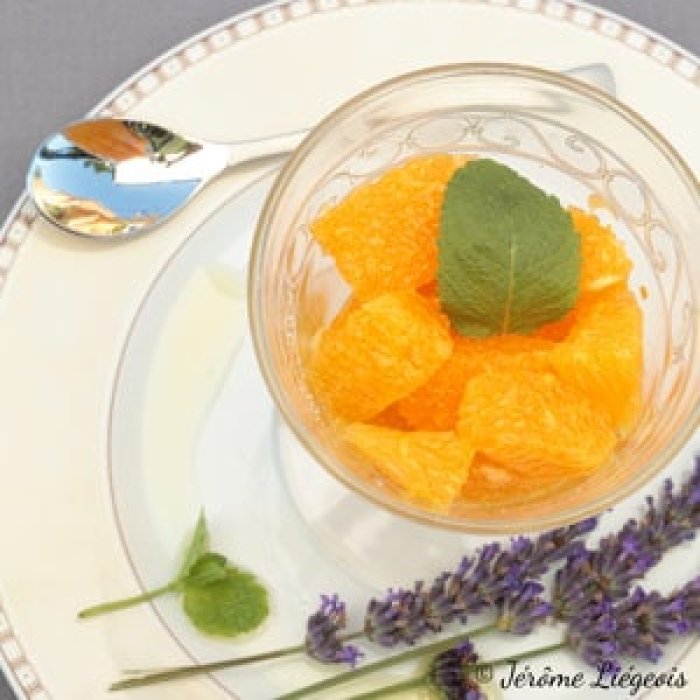 Salade d'oranges à l'huile d'olive