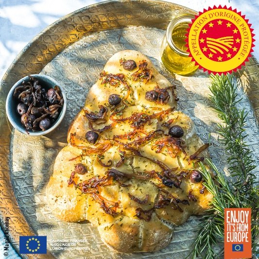 Sapin balls de Noël à l’huile d’olive de Provence – olives maturées AOP