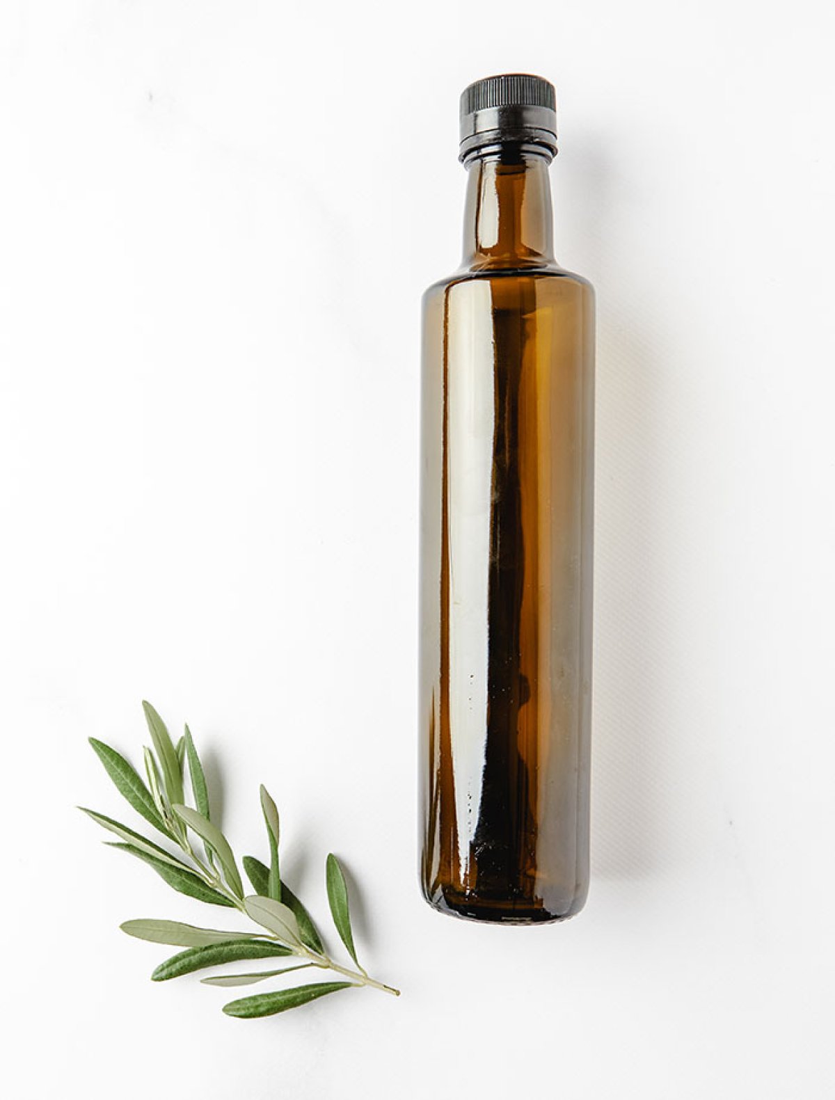 Bouteille opaque et fermée